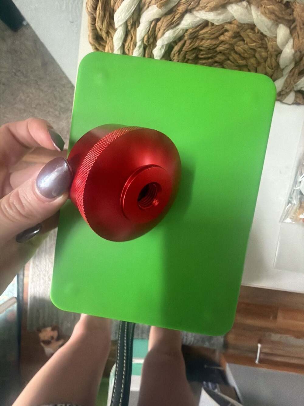 Red Aluminum Extended Run Fuel Gas Cap Adapter For Honda Generator